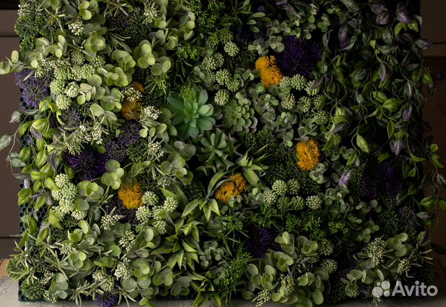 3D Фито картина, искусственные цветы, декор