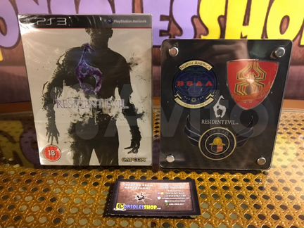 Resident Evil 6 (Steelbook) + Forces Plaque PS3