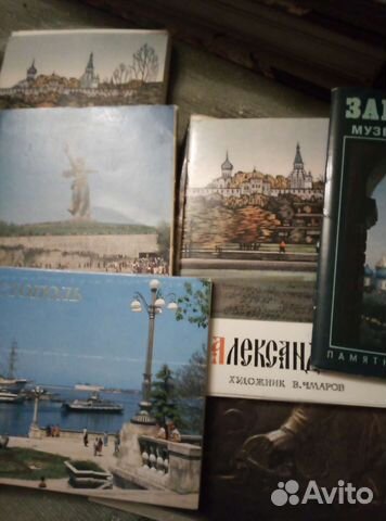 Наборы почтовых открыток СССР 80х