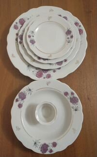 Столовый сервиз СССР на одну персону