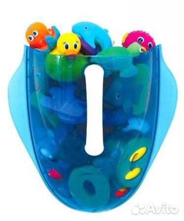 Контейнер для игрушек в ванной Ракушка OK Baby