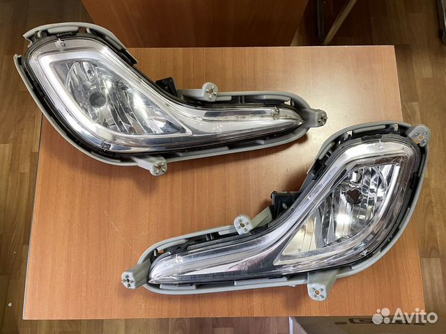 Противотуманка левая Хендай Солярис 1/10-14г