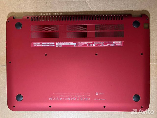 Низ корпуса (поддон) ноутбука HP Envy 6