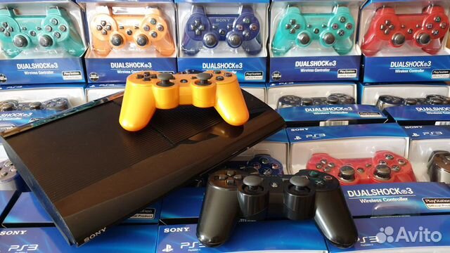 Sony Playstation 3 500гб+2геймпада+116игр