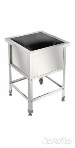 Мойка из нерж. стали, мойка со столом, котломойка