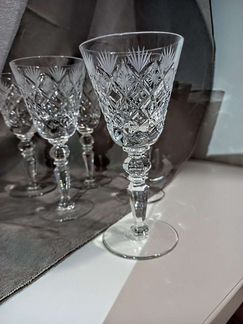 Фужеры салатницы вазы хрусталь СССР винтаж