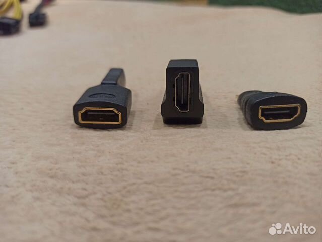 Переходники с minihdmi на hdmi (разные)