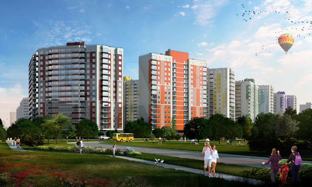 2-к. квартира, 57,4 м², 2/14 эт.