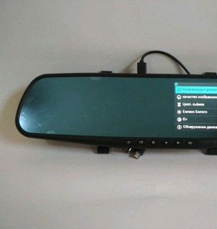 Видеорегистратор Зеркало + 2 Камеры HD + Парктрони