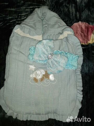 Конверт и бант на выписку