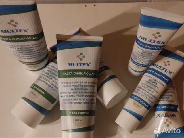 Очищающая паста для рук и крем защитный