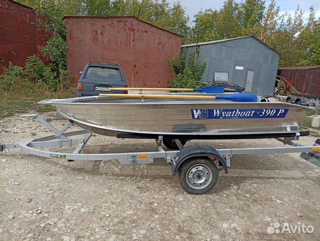 WyatBoat 390 с вëслами