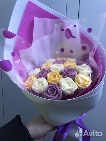 Букет из шоколадных роз