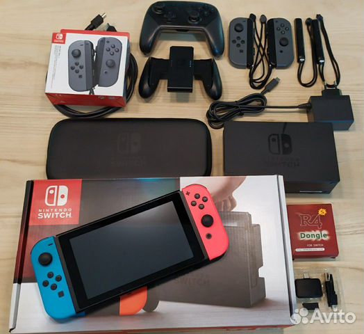 нинтендо свитч прошитая авито