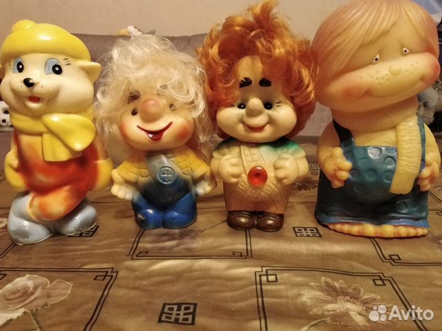 Игрушки резиновые СССР