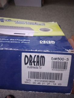 Тюнер для спутникового тв dreambox DM 500-S
