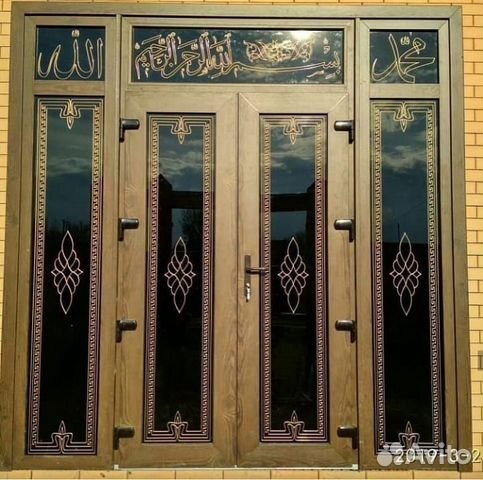 Пластиковая дверь 120х210 25