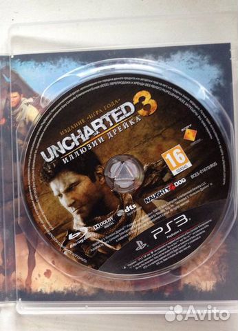 Игра Uncharted 3 PS3 Playstation 3 (обмен)