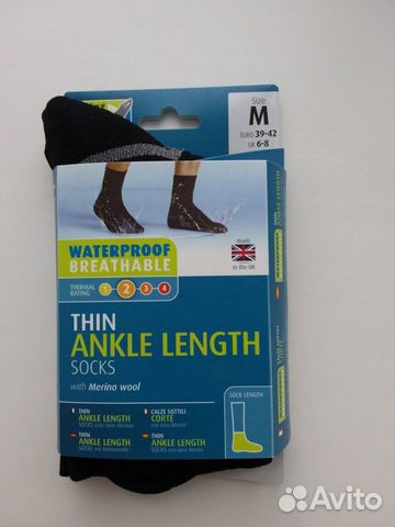 Продам новые водонепроницаемые носки Размер М