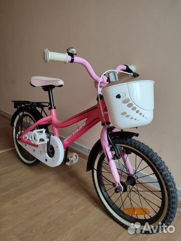 Детский велосипед Merida Bella j16 без доп. колёс