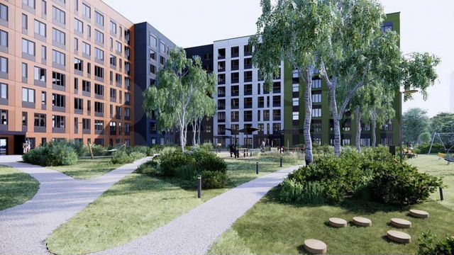 2-к. квартира, 40,7 м², 6/8 эт.