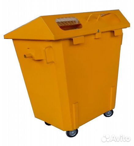 Мусорный контейнер для пластика