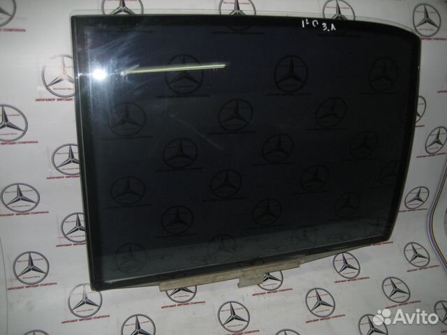 Стекло заднее левое мерседес w140 (лонг)