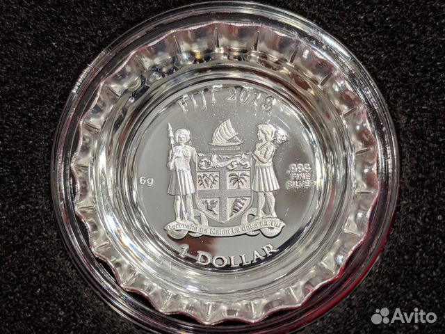 1 фиджи подарок руководителю coca-cola серебро 99