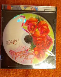 DVD - диски mirex в футляре, нераспакованные