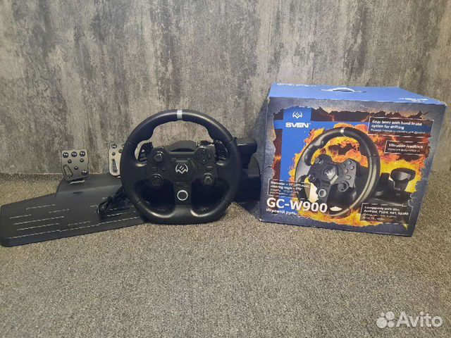 Как пользоваться рулем sven gc w900 на ps4