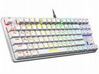 Клавиатура ZET gaming Blade PRO белого цвета объявление продам