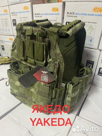 Разгрузочный жилет плитник тактический якедо мох