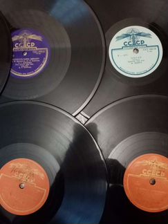 Пластинки для патефона