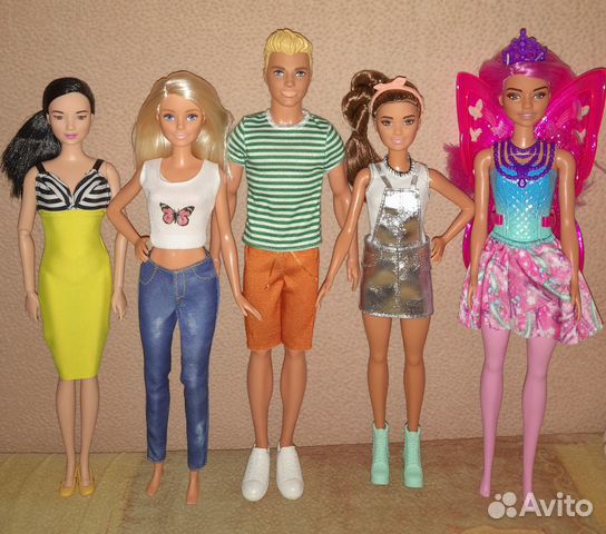 Кукла Барби Кен Дисней Обувь Много кукол