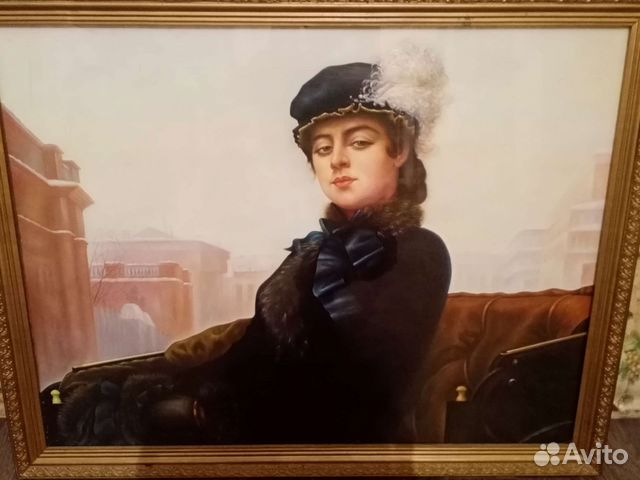 Картина Незнакомка или Неизвестная Крамского купить в Москве | Хобби и ...