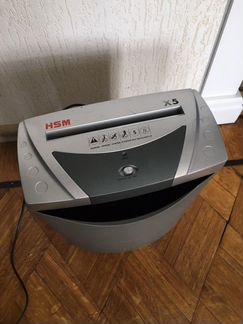 Уничтожитель бумаг (шредер) HSM x5