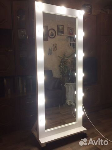 Гримерные зеркала с лампочками