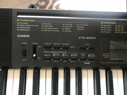 Синтезатор casio ctk 2200