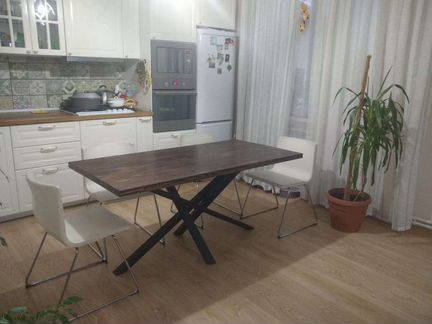 Стол обеденный Loft Cristal, стол журнальный, стел
