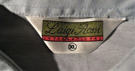 Luigi Rossi мужские рубашки винтаж