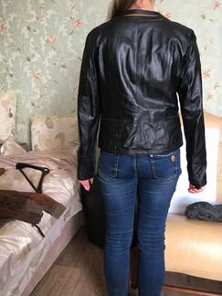 Куртка кожаная