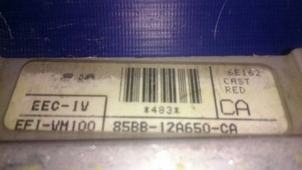 Эбу Двигателя EFI-VM 100-85BB-12A650-CA / EFI-VM