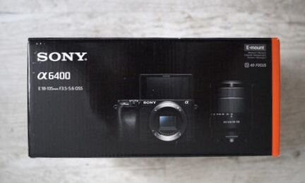Новый Sony A6400 KIT 18-135mm Black
