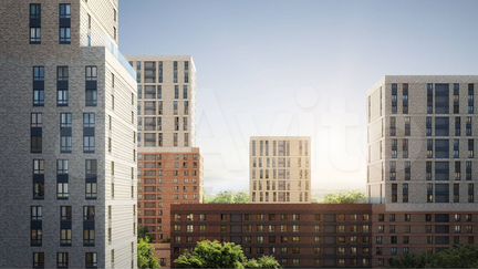 1-к квартира, 50.8 м², 22/33 эт.