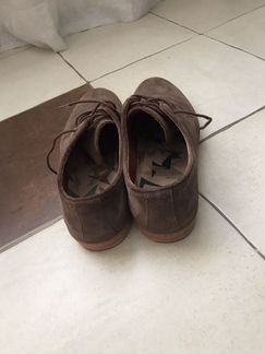 Туфли натуральная замша