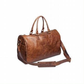 Буйволиная дорожная сумка Hadley Lanfort Nut
