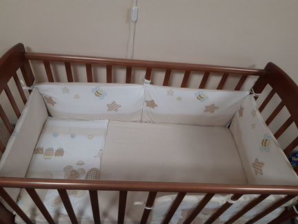 Кровать детская с матрасом