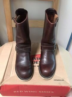 Кожаные сапоги 2970 red wings engineer 38 размер