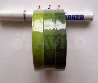 Тейп-лента для творчества и флористики - 5 цветов