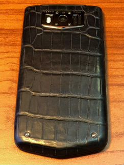 Vertu constellation V pure plum alligator оригинал